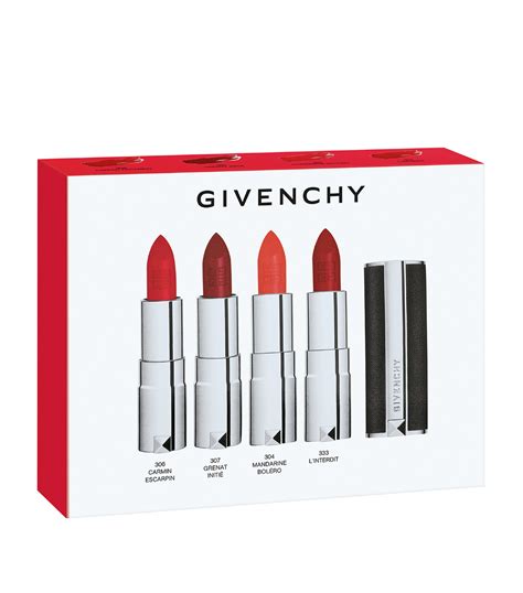 givenchy le rouge mini 5 pc set|Givenchy Le Rouge Mini Lipstick Set .